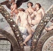 RAFFAELLO Sanzio Cupid and the Three Graces oil painting reproduction
